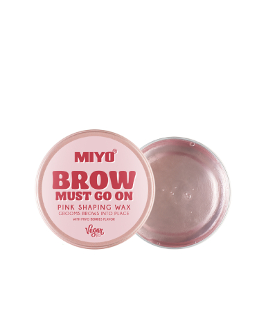 MIYO WAX BROW MUST GO ON