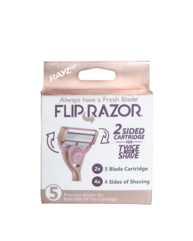 FLIP RAZOR 5 BLADE REFILLS 2PCS